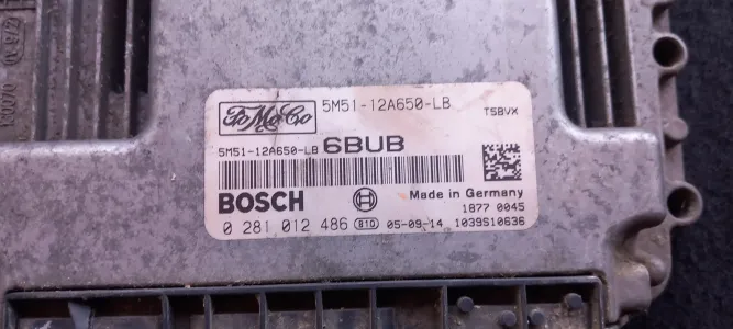 Ecu 1.6 d ford focus 2  5m51-12a650-lb