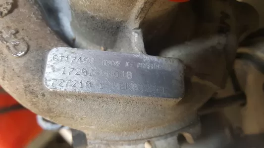 Turbina 2.2 toyota avensis 116hp 2005