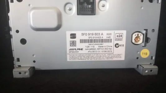 Display navi seat leon 5f  5f0919603a